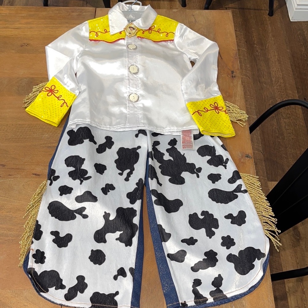 Disney Toy Story Woody Costume - White, Yellow, Black